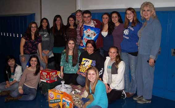 NAHS helps out the Bergen County Humane Society