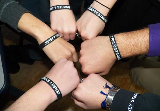 Student Council and “Jersey Strong” Bracelets