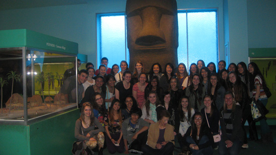 "To the Museum of Natural History we go!"