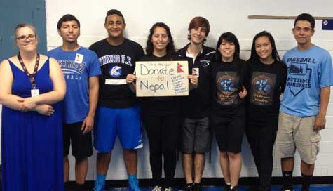 NAHS Vikings Support Nepal