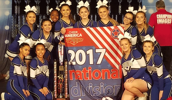 “Houston, you have a problem”…The North Arlington High School Competition Cheerleaders are coming to take first place!