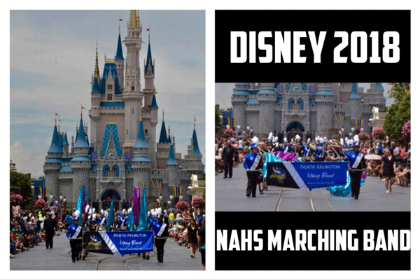 NAHS Band Marches in Disney World!