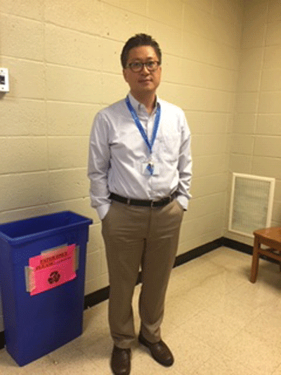 North Arlington High School Welcomes Mr. Kim!